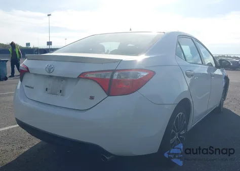 2014 Toyota Corolla S Plus из США, поврежденный, VIN 2T1BURHE3EC029393